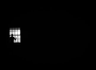 Sometimes I sit in a room Person Looking Out The Window