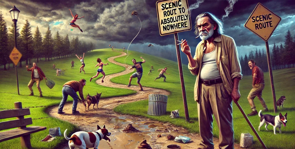 SOME BIPOLAR TYPE SHIT AT THE PARK
